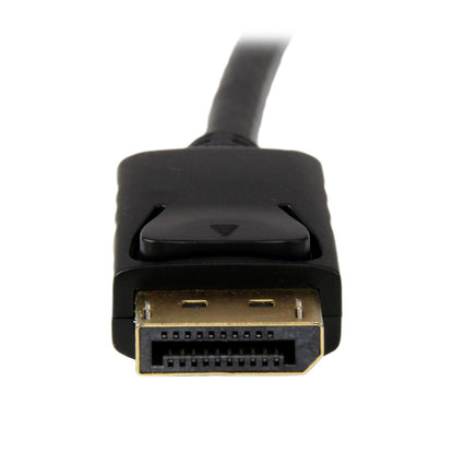 StarTech DP2VGAMM6B Cable 1.8m de Video Adaptador Convertidor DisplayPort DP a VGA, Activo, 1080p, Color Negro, 6 ft