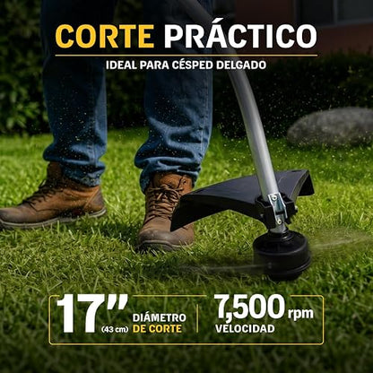 Pretul DES-25P, Desbrozadora a gasolina 25 cc mango "D", 17" corte