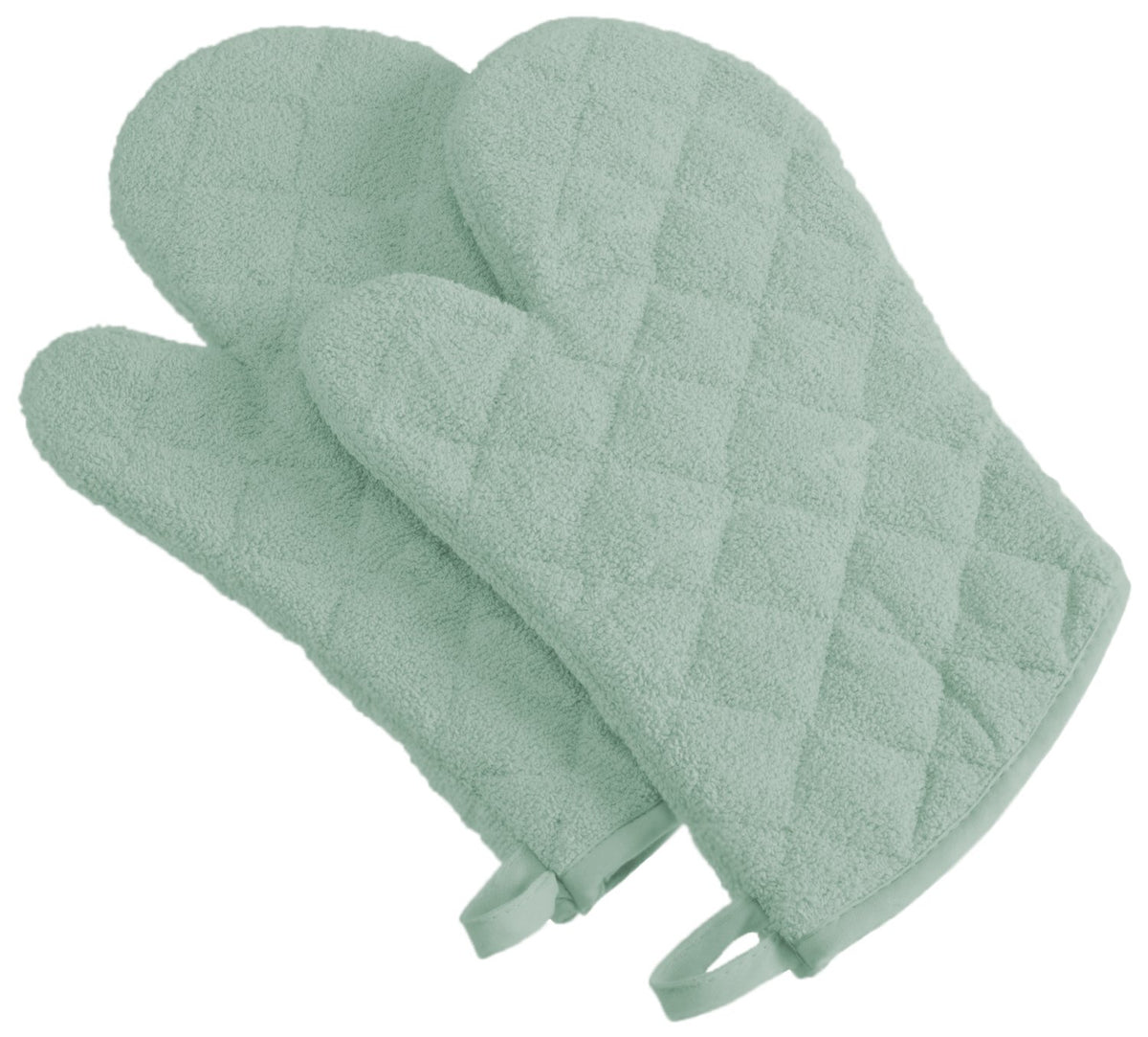 Guantes de Cocina DII de Algodón Terry Set de 2 - Guante de cocina - Mint