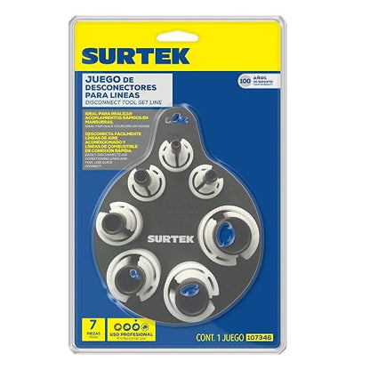 Surtek 107346 Juego de 7 Desconectores para Líneas