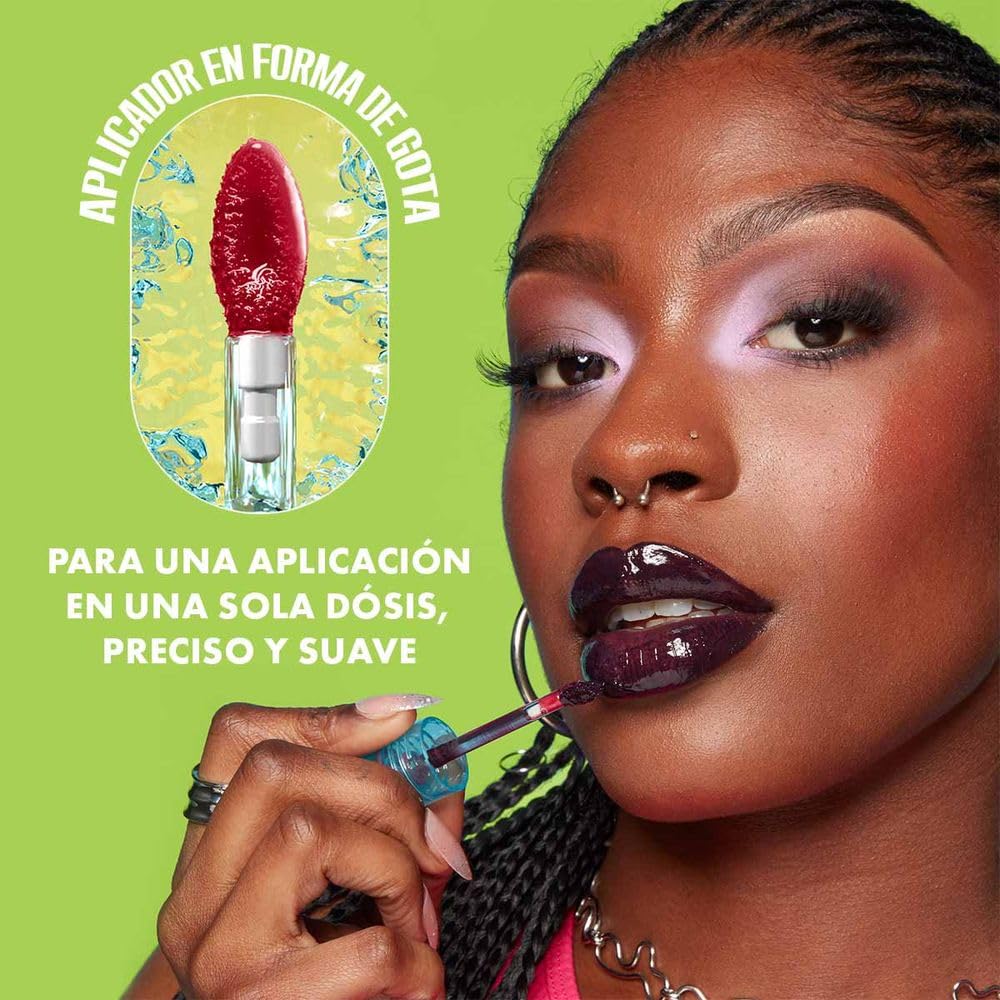 NYX Professional Makeup, Lip IV Tinta para Labios Hidratante con Efecto Gloss- Tono Mauve N Moist (Rojo Vino)