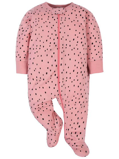 Gerber Paquete de 4 mamelucos Sleep 'N Play Dormir para bebés y niños pequeños bebés niñas