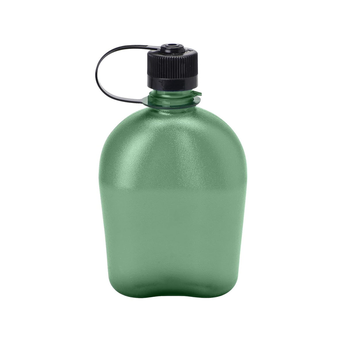 Nalgene Sustain Tritan - Botella de agua Oasis sin BPA hecha con material derivado de 50% residuos de plástico (utilizando equilibrio de masa certificado ISCC), 32 onzas, follaje