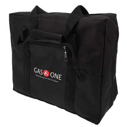 GasOne 50460 - Nuevo quemador de estufa de propano, bolsa de transporte universal para parrillas de cocina de doble quemador, resistente
