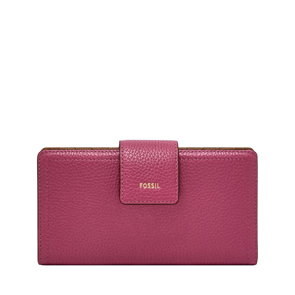 Cartera de mano Fossil SL7830658 de piel en color rosa para mujer