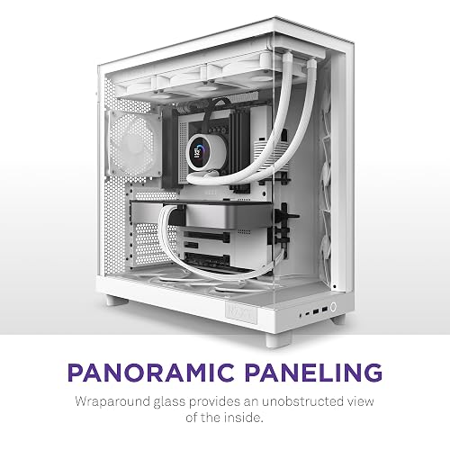NZXT Gab H6 Flow Blanco ATX