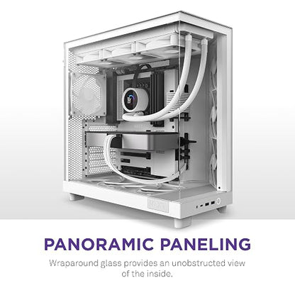 NZXT Gab H6 Flow Blanco ATX