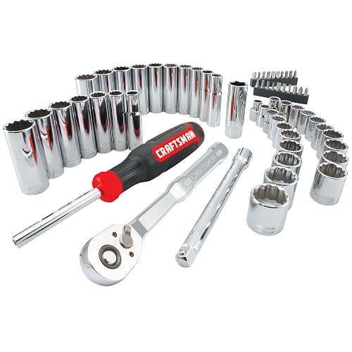 CRAFTSMAN - Juego de herramientas mecánicas de 9.5 mm, 61 piezas (CMMT45161)