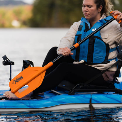 Pelican - Paleta telescópica Universal de Emergencia - Remo Plegable para Kayak - Accesorio para Barco de Seguridad