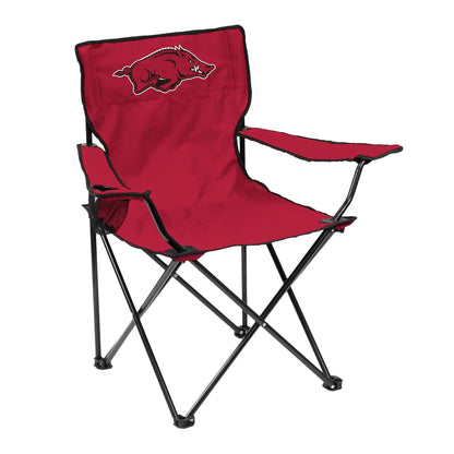 logobrands NCAA Arkansas Razorbacks Quad Chair, Adult, Red