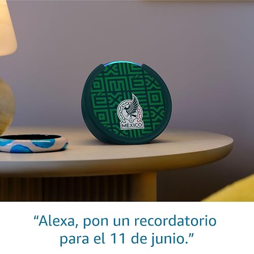 Echo Pop de edición limitada con licencia oficial de la Selección Nacional de México (modelo más reciente): incluye Acceso Anticipado de Alexa+