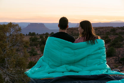 Teton Sports Cascade Double Sleeping Bag; Lightweight, Warm and Comfortable for Family Camping