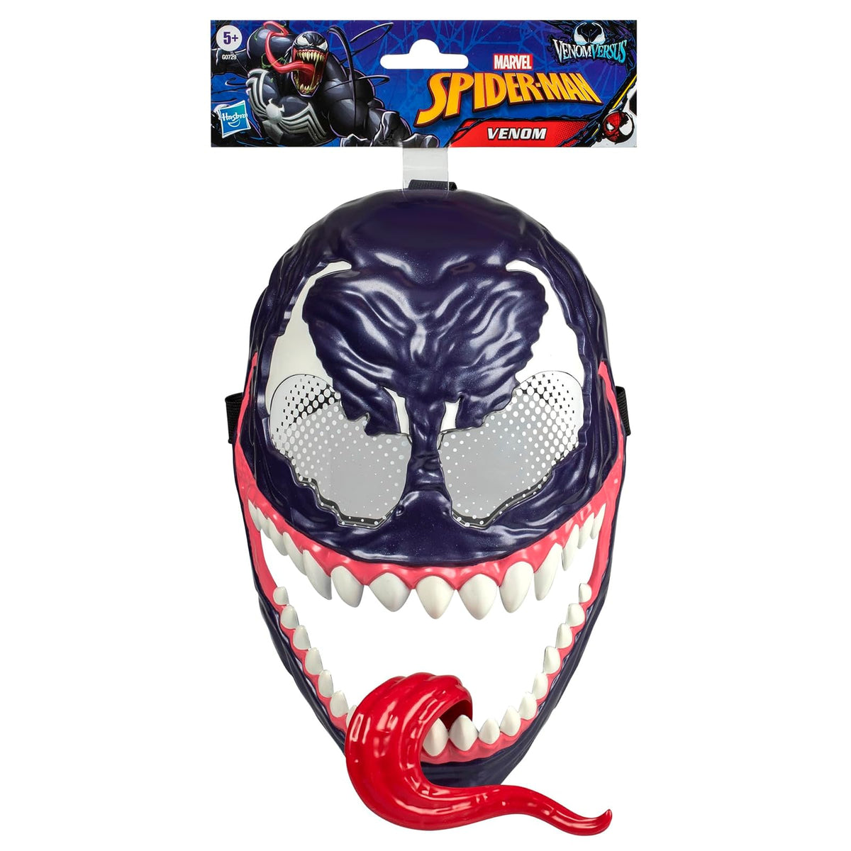 Marvel Venom Máscara de Cosplay con Lengua Movible Para Niños