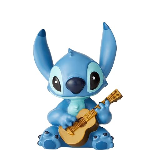 Enesco Disney Showcase - Mini Figura de Guitarra de Lilo and Stitch de 2.5 Pulgadas, Multicolor