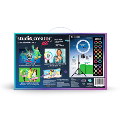 Canal Toys Studio Creator 360 Kit Video Conexión Inalámbrica Anillo Luz 10"