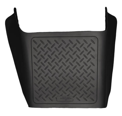 Husky Liners - Tapetes para Piso de Automóvil, Asiento Delantero y Segundo, se Ajusta a Todos los tamaños de Cabina, Negro, Floor Liners - Front Center Hump - todo - Floor Liners - Center Hump - Negro