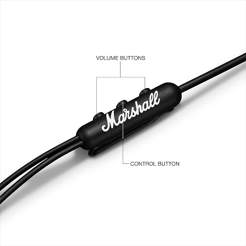 Marshall Mode USB-C Audífonos Alámbricos - Negro/Latón