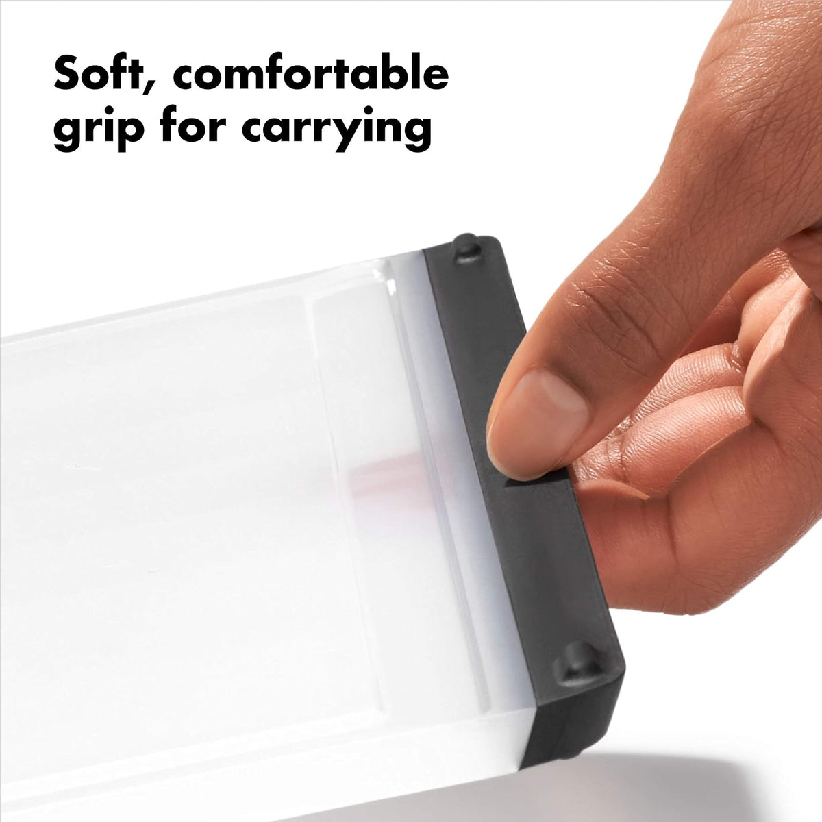 OXO Good Grips - Tabla de cortar y tallar de plástico