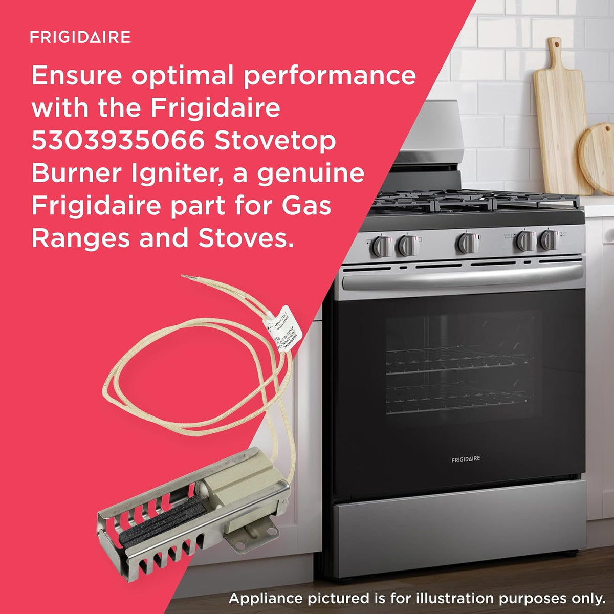 Frigidaire 5303935066 gama encendedor