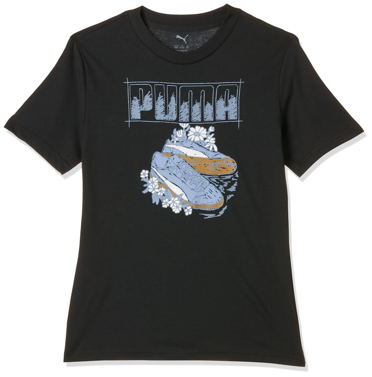 PUMA Graphic Sneaker Playera Niña - 152 - Negro