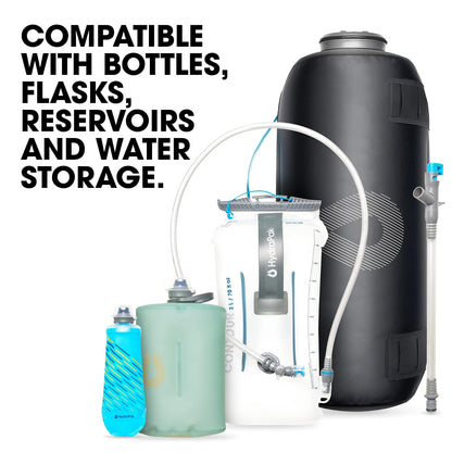 HydraPak - Kit de filtro de 28 mm, accesorio de filtración de agua, flujo rápido, perfecto para senderismo, camping, viajes y preparación para emergencias