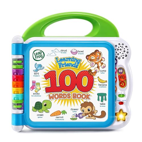 LeapFrog - Learning Friends - Libro de 100 palabras, color verde