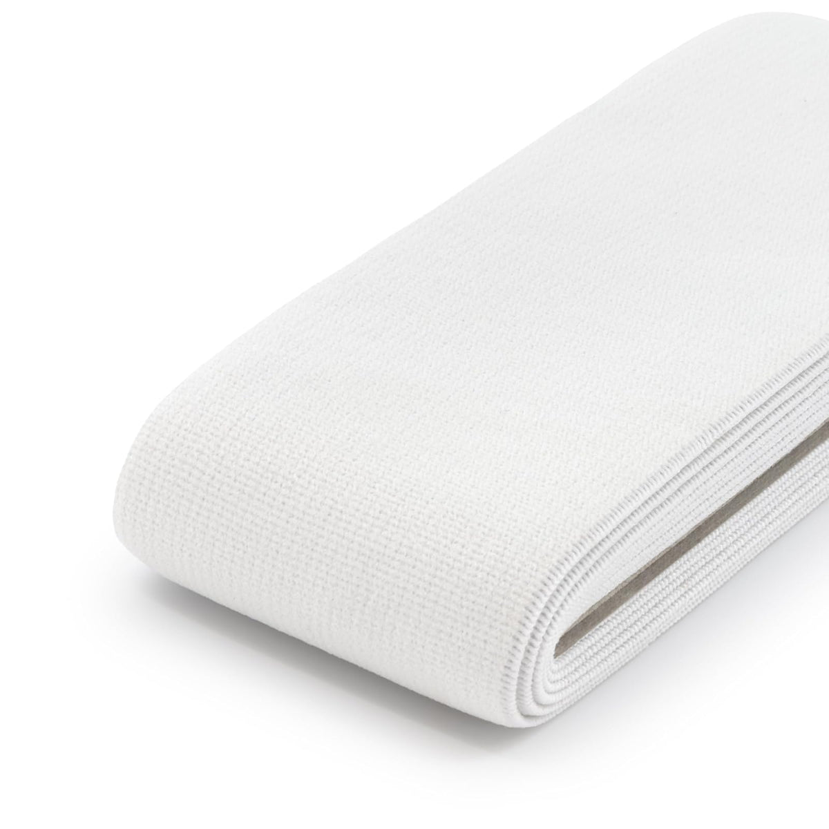 Dritz - Cintura elástica Suave de 2 Pulgadas, Color Blanco