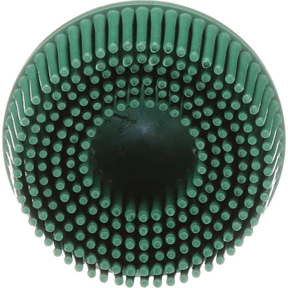 3 M 3 m-18730 Roloc Bristle Disc Grade - 50, tamaño - 2, Verde, 2"x5/8"