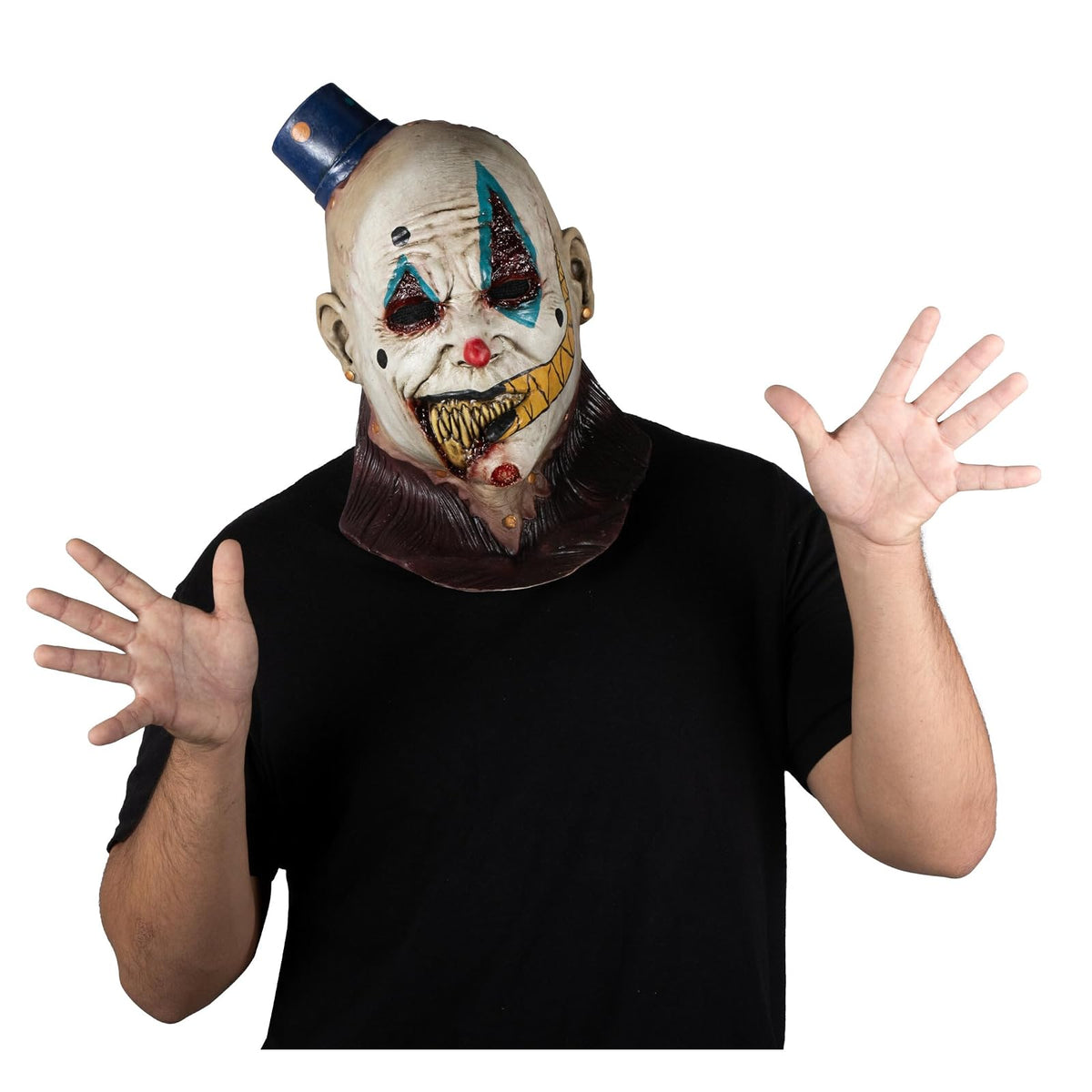 Máscara de Látex de Zack el Mimo Payaso de Terror para Halloween o Disfraz de Miedo by Ghoulish Productions