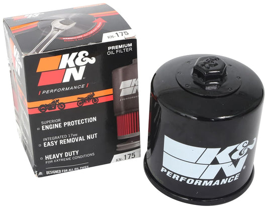 K&N KN-175 Filtro de Aceite para Motocicleta para Modelos Indian Seleccionados