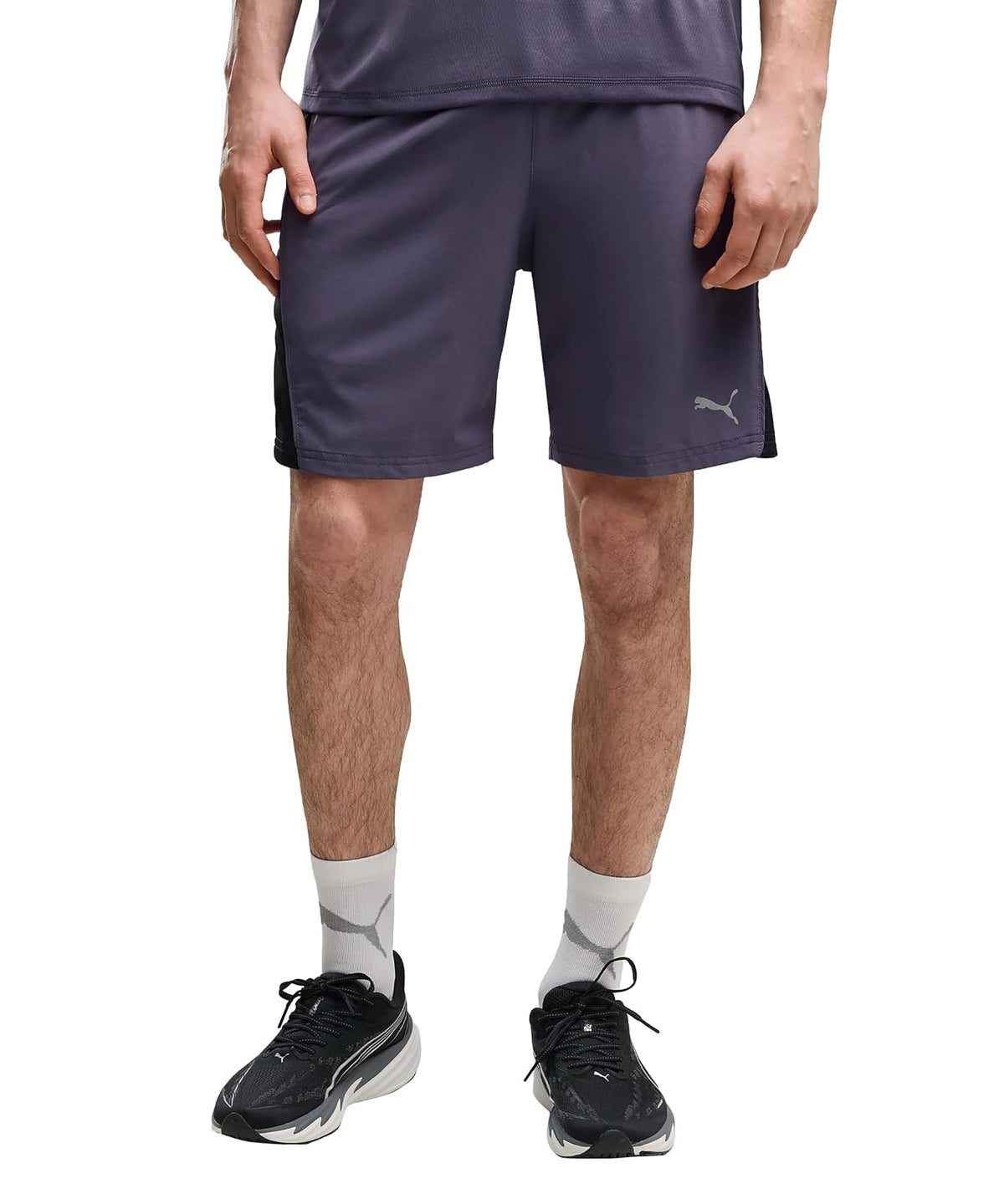 PUMA Shorts M Run Velocity 7" Short Masculino Gris EG