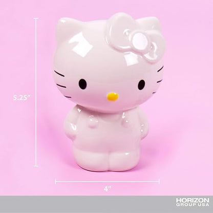 Horizon Group USA Hello Kitty Paint Your Own Higgy Bank, Hucha de Monedas para niños, Multicolor