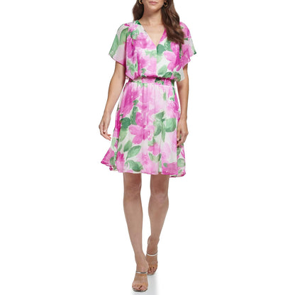 DKNY Vestido Cruzado de imitación Vestido para Mujer