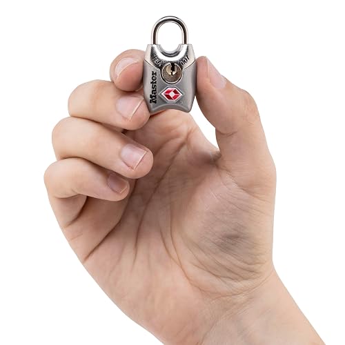Master Lock 4689T Juego de Candados para Equipaje de 25 mm, 2 Piezas