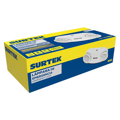 Surtek LAE20 Lámpara de LED comercial recargable, para emergencia 200 lm