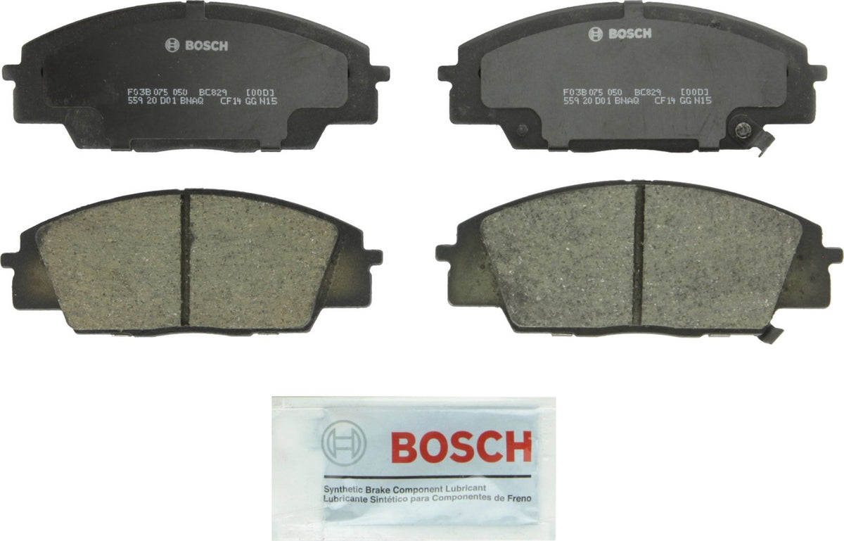 Bosch QuietCast Premium Pastillas de Freno Cerámicas - Frente - 829 - 800-999