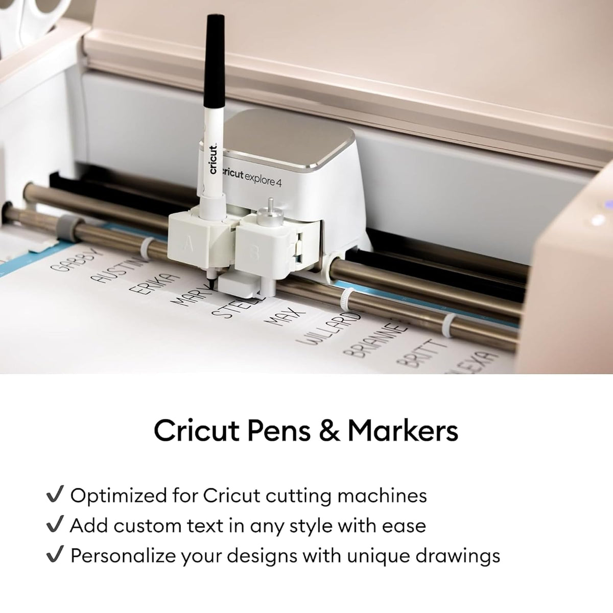 Cricut - Bolígrafo de punta fina de 0,4 mm, Ultimate Sampler (32 unidades)