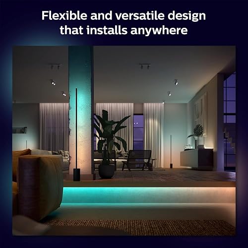Philips Hue Tira Inteligente luz multicolor Gradient extensión 1 metro Compatible con Alexa