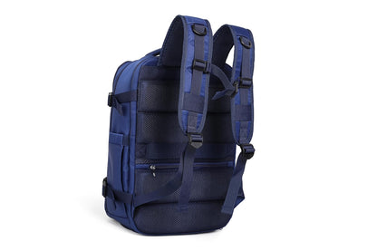 Nautica - Mochila de Viaje 10 kg, Mochila para Laptop 17", Unisex Cómoda y Resistente con Puerto de Carga, Sección Impermeable y para Zapatos, Antirrobo.
