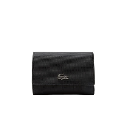 Lacoste Cartera Lacoste Anna de PVC con broche delantero para mujer