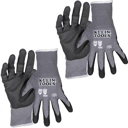 KLEIN TOOLS 60587 | Guantes Nivel De Corte A4 | Talla CH | Agarre Superior | Guantes de trabajo con protección A4 contra cortes y agarre firme para usar herramientas en seco o húmedo.