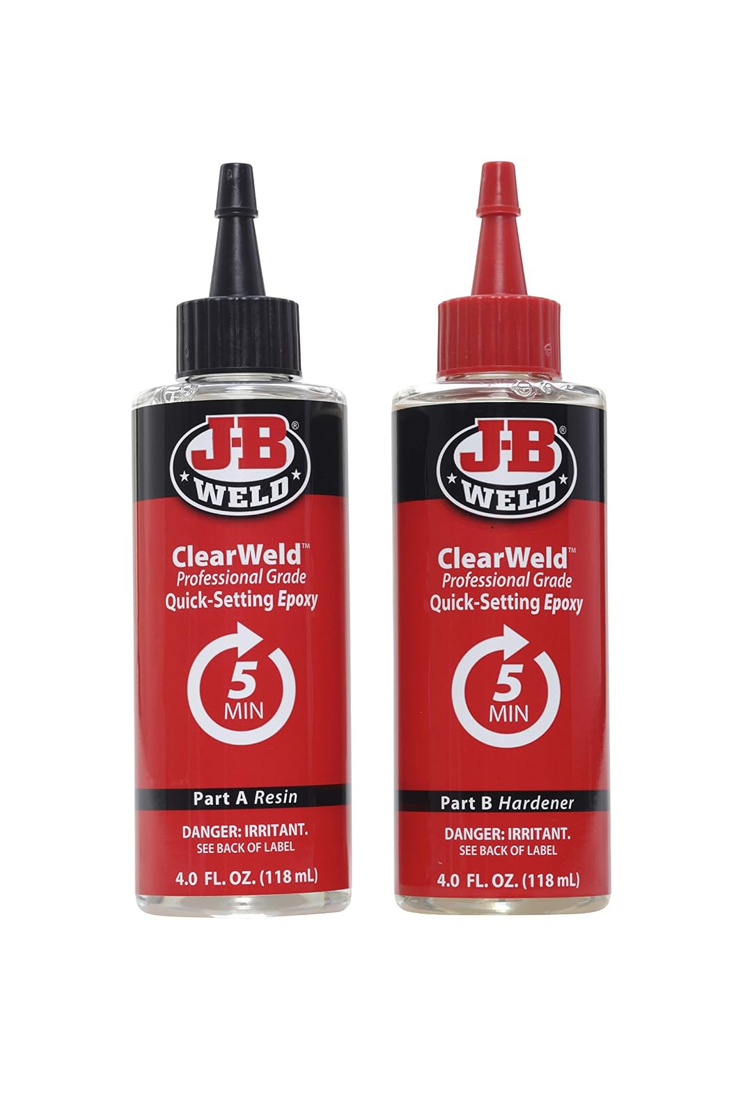 J-B Weld, Clearweld Epoxy, 50240H, 118ml.