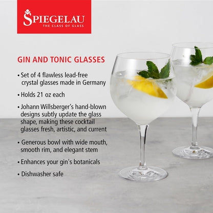 Nachtmann 1734-24 Juego de 4 Copas Gin And Tonic Caja Regalo