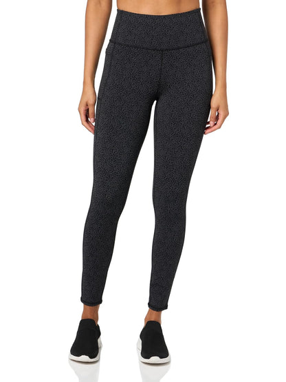 Skechers Go Walk Leggings de Cintura Alta para Mujer - M - Margaritas Ditzy Negras