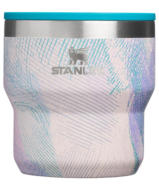 STANLEY - Taza apilable para campamento de 10 onzas / 0,29 L | 10 onzas, 0.29 L, acero inoxidable, doble pared, con tapa, apto lavaplatos