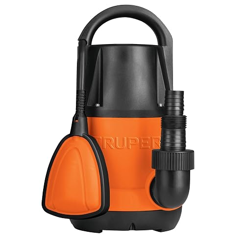 Truper BOS-1/2LP, Bomba sumergible plástica para agua limpia 1/2 HP