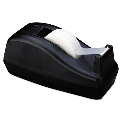 3M Scotch Shoe C-40 Dispensador con cinta Scotch Magic, Deluxe, Negro, 2.54 cm