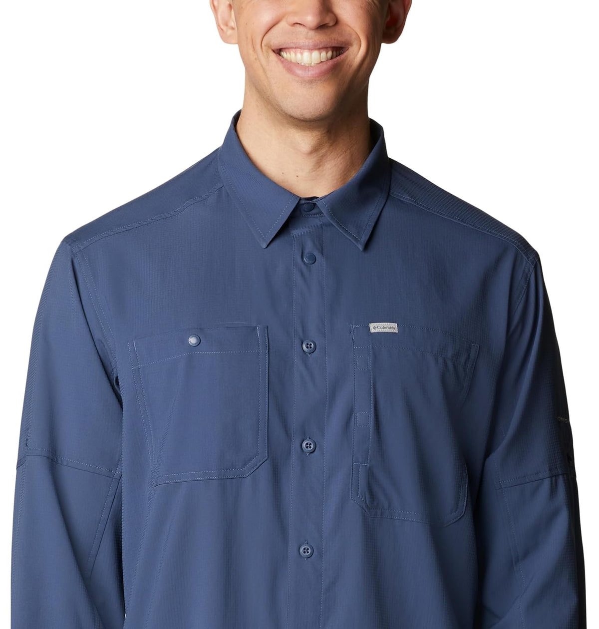 Columbia Silver Ridge Utility Lite de Manga Larga Camisa de Senderismo para Hombre