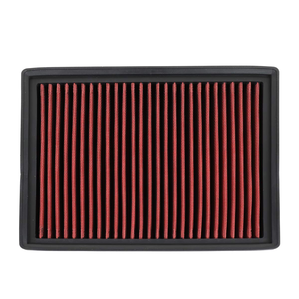 DNA Motoring Filtro de Aire Lavable AFPN-202-RD, Rojo, para Ford Edge, Fusion, Lincoln Continental, MKX, MKZ