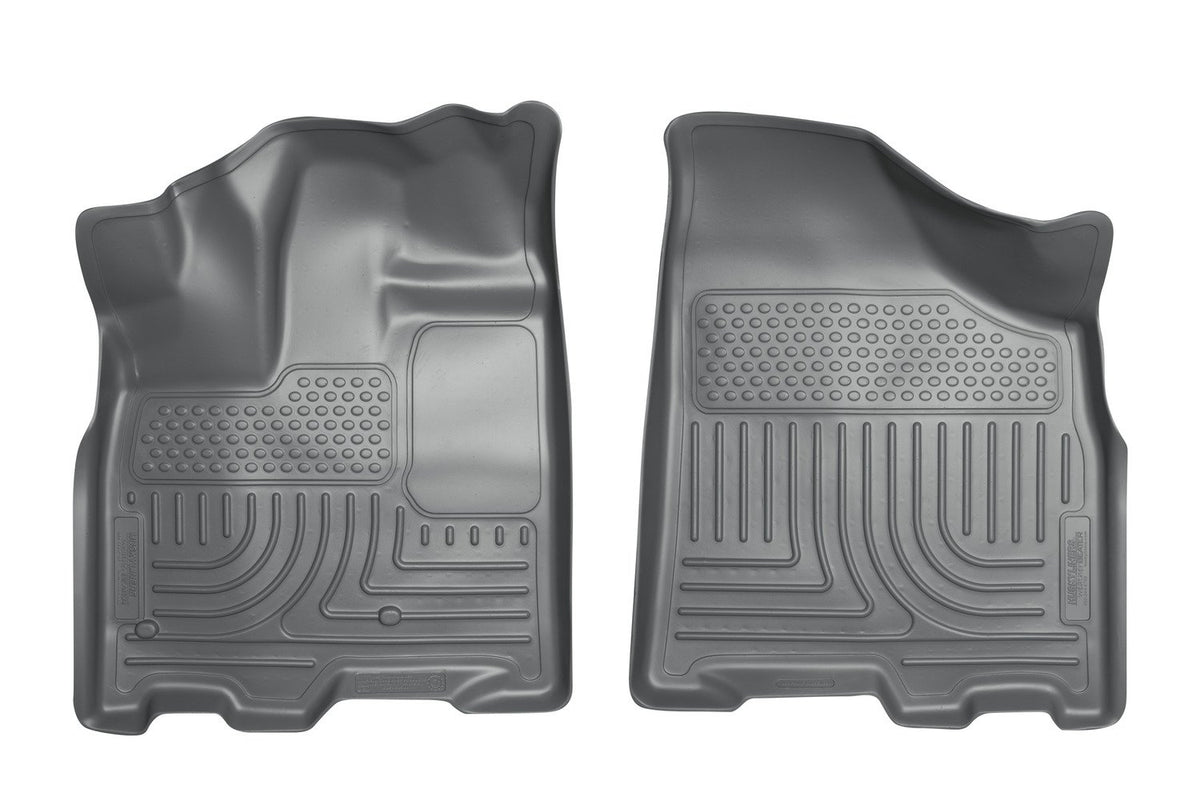 Husky Liners Weatherbeater - Alfombrillas para Toyota Sienna 2011-2020 (7 y 8 Modelos de pasajeros) | Fila Delantera, 2 Piezas, Gris - 18852